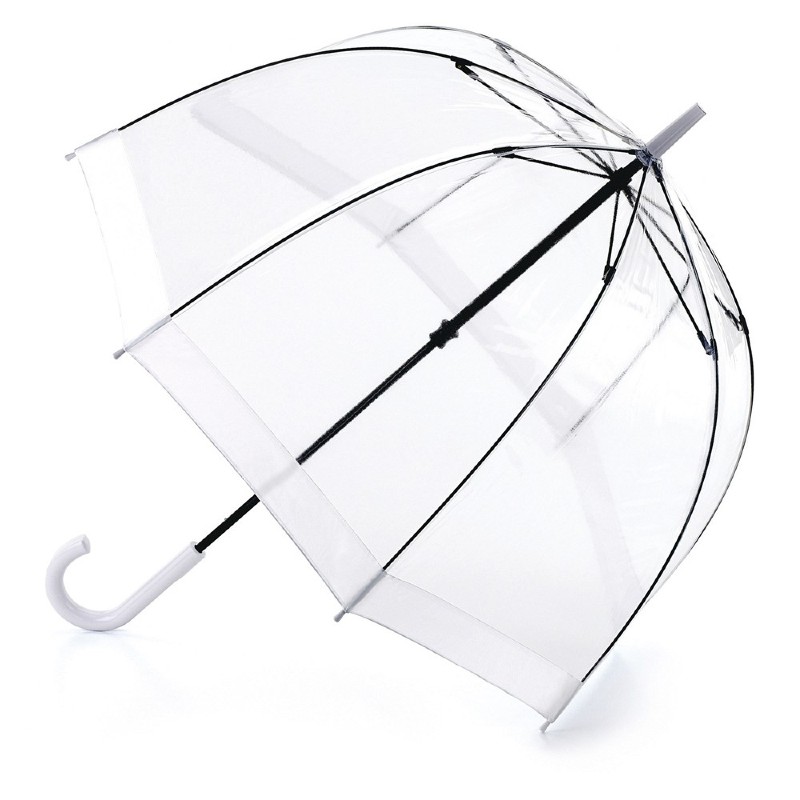 Fulton Birdcage Clear Dome Umbrella